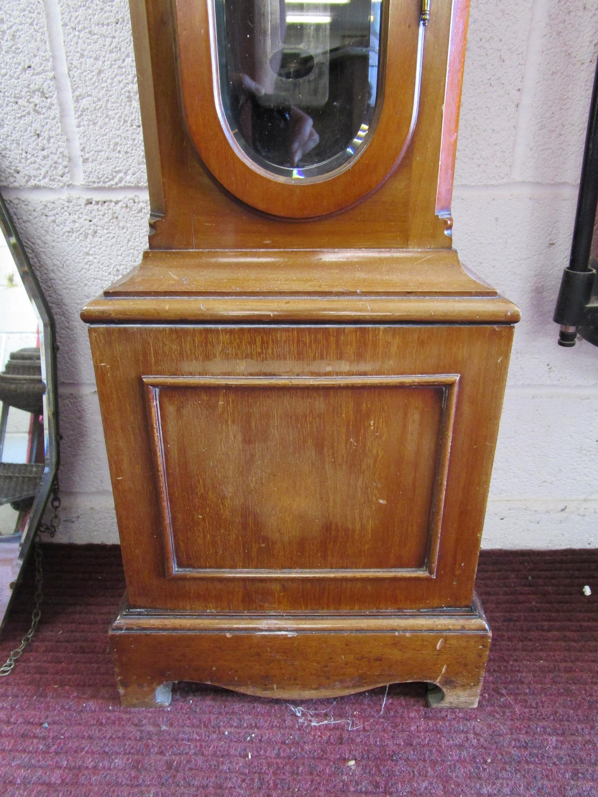 Grandmother clock by George Muir LTD Glasgow - H: 179cm - Image 6 of 21