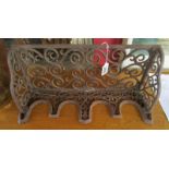 Cast iron shelf