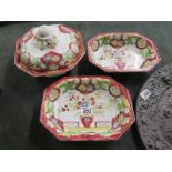 3 pieces of Oriental china - A/F