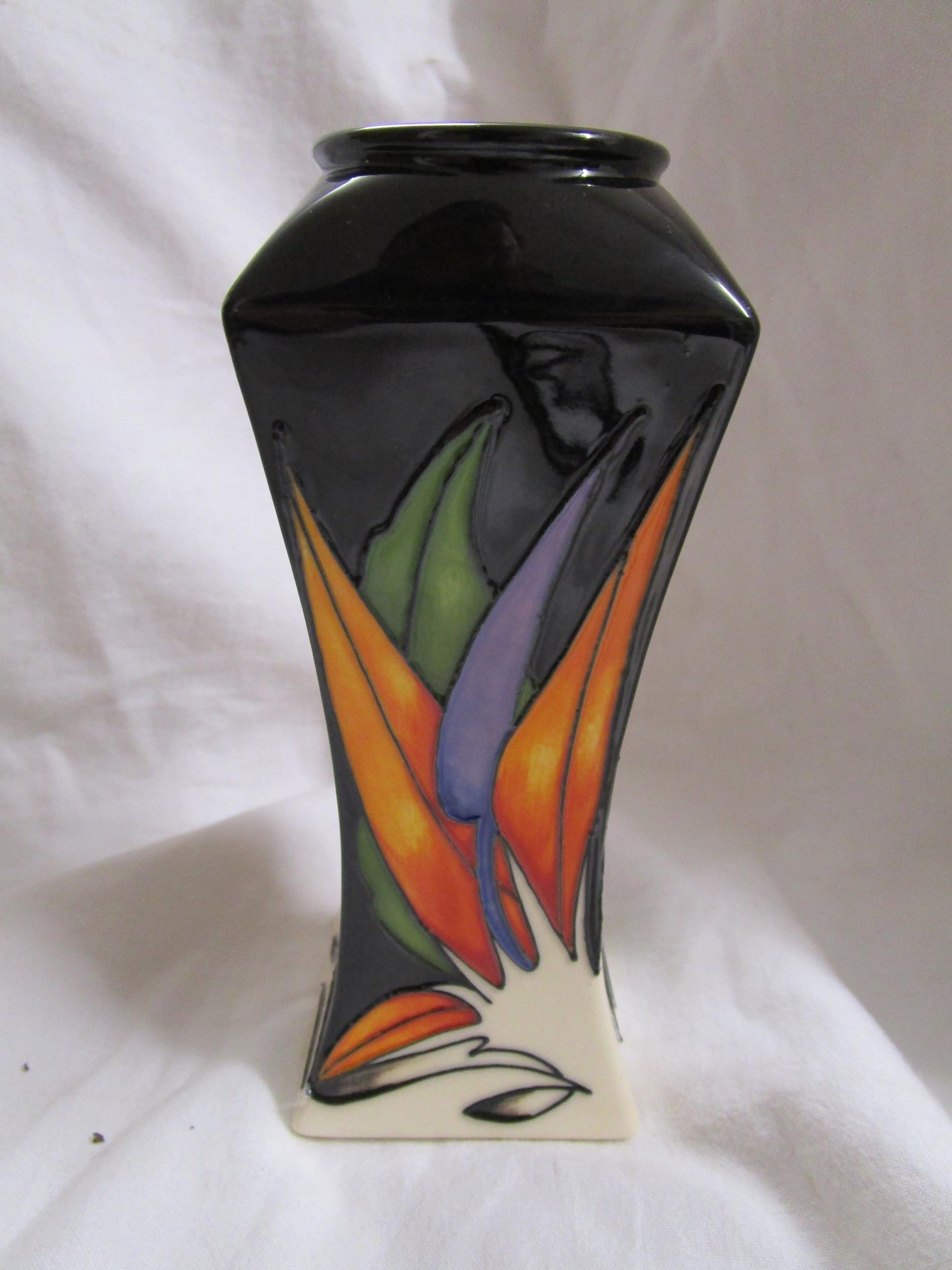 Small Moorcroft vase - Paradise Found by Vicky Lovatt - H: 16cm - Image 5 of 6
