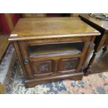 Small oak cabinet