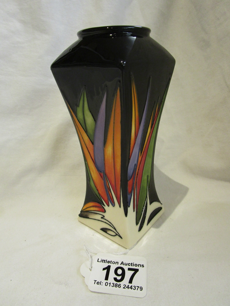 Small Moorcroft vase - Paradise Found by Vicky Lovatt - H: 16cm
