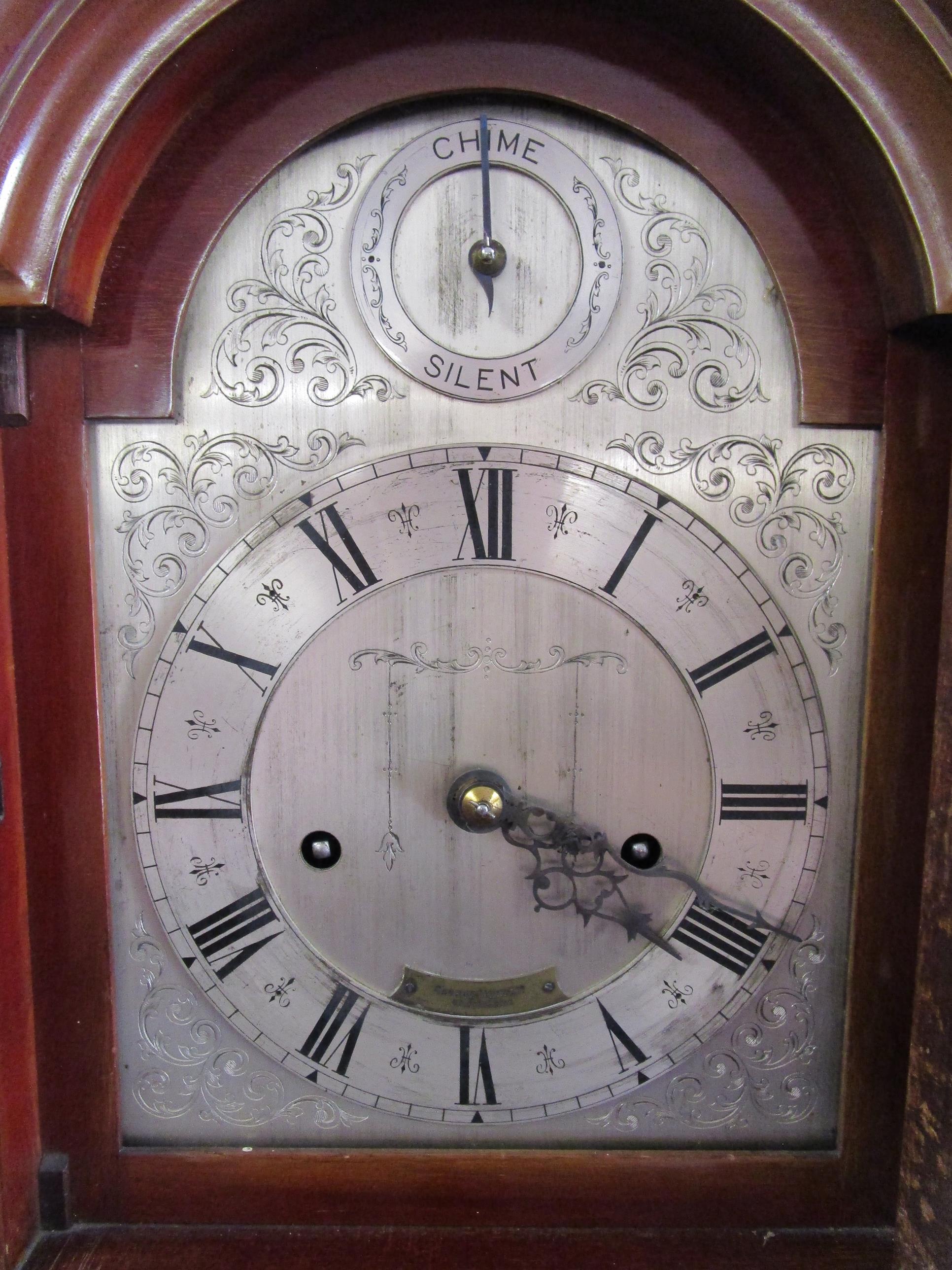 Grandmother clock by George Muir LTD Glasgow - H: 179cm - Image 13 of 21
