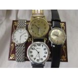 Collection of gents wrist watches to include Rotary