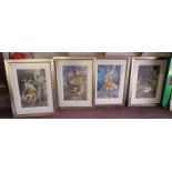 Set of 4 L/E prints by B Quennehen LB