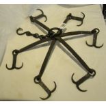 Antique hanging meat hook