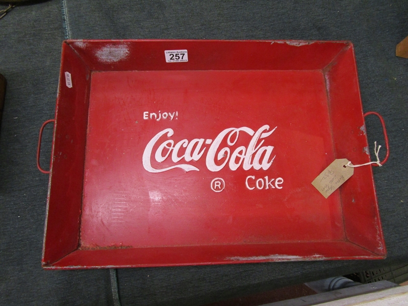 Reproduction metal Coca-Cola tray