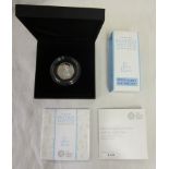 Royal Mint Silver Proof 50 pence coin Black Box Ltd Edition of only 1250- Peter Rabbit - Beatrix