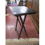 Small Victorian campagne table