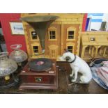 HMV gramophone A/F & Nipper the dog model