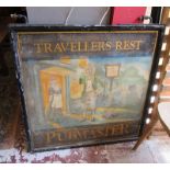 Pub sign - The Travellers Rest