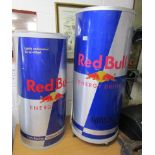 2 red bull fridges