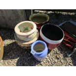 Collection of planters