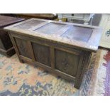 Small oak coffer