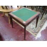 Small card table