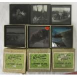 3 boxes of magic lantern slides