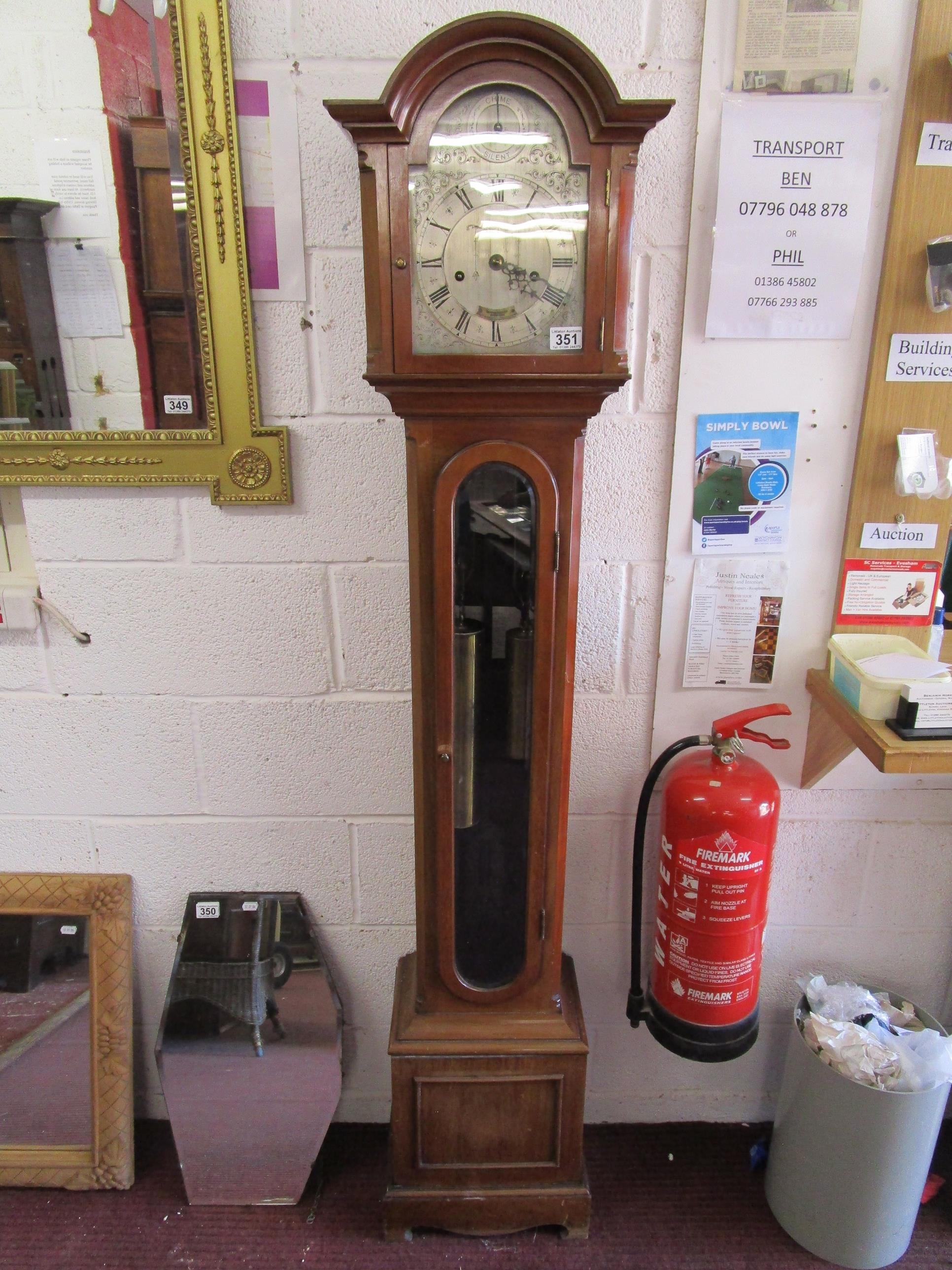 Grandmother clock by George Muir LTD Glasgow - H: 179cm - Image 2 of 21