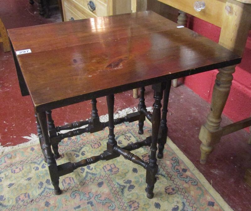 Small drop leaf occasional table