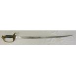 US Marine sword - Retailed by Newtel of Miami & made by Solingen