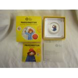 Royal Mint Silver Proof 50 pence coin - Paddington at the Palace - Paddington Bear 2018 - Boxed with