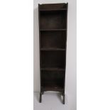 Small oak book shelf