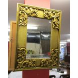 Gilt framed mirror