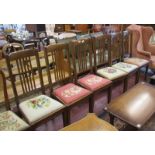 Set of 6 dining chairs