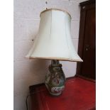 Japanese ceramic table lamp