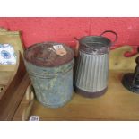 Tiffin tin & corrugated tin