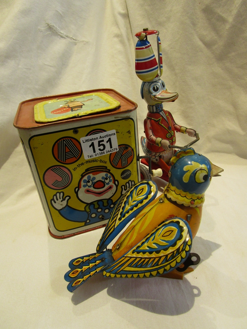 3 tin plate toys