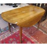 Early fruit wood drop leaf table