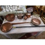 Collection of copper etc