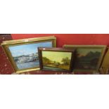 Collection of oil paintings