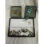 Collection of boxed jewellery