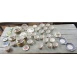 Collection of cups and saucers etc to include Evesham - Mostly Royal Worcester