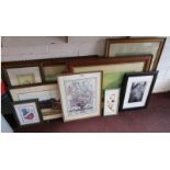 Collection of prints etc