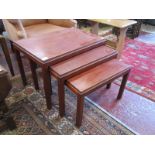 Nest of 3 Gordon Russell tables