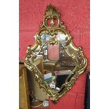 Gilt framed mirror