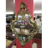 Gilt framed mirror