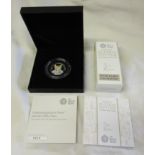 Royal Mint silver proof Beatrix Potter - Tom Kitten - 50p coin with COA 478/1000
