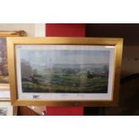 Donald Ayres L/E signed print - Gone Away (Image size 47cm x 27cm)