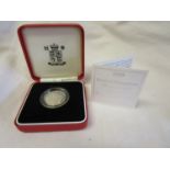 Royal Mint 1998 silver proof Piedfort £1 coin