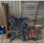 Cast iron table & 4 chairs (In kit form)!
