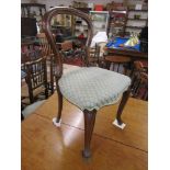 Set of 8 Victorian balloon back dining chairs