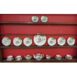 Oriental part tea service