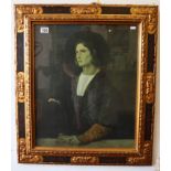 Print in decorative frame - Tudor Gentleman (Image size 48cm x 58cm)