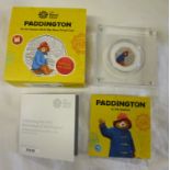 Royal Mint Paddington at the Station 50p silver proof coin with box and COA