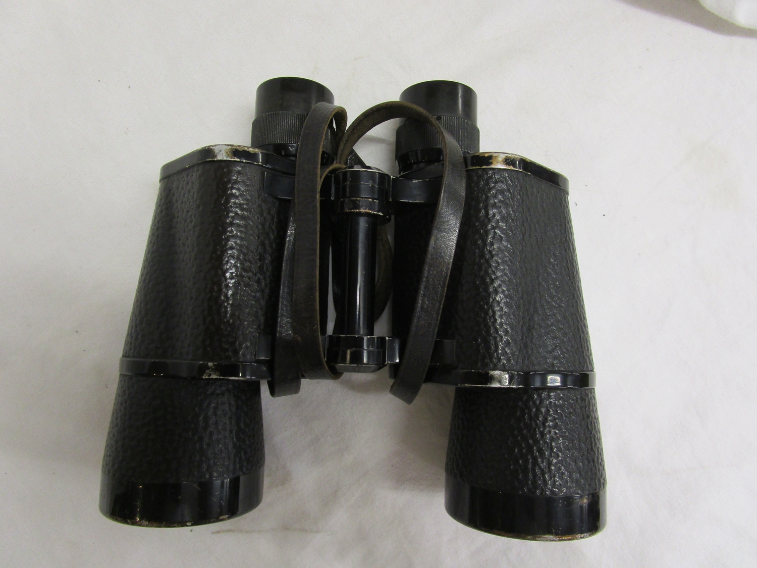 Nazi WWII Carl Zeiss 7x50 binoculars, marked with eagle and swastika - Image 6 of 10