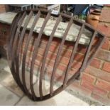 Cast iron hay rack