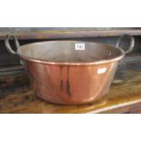 Copper jam pan
